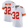 tocy KC.Chiefs #32 Nick Bolton Player White Vapor Limited Stitched Jerseys