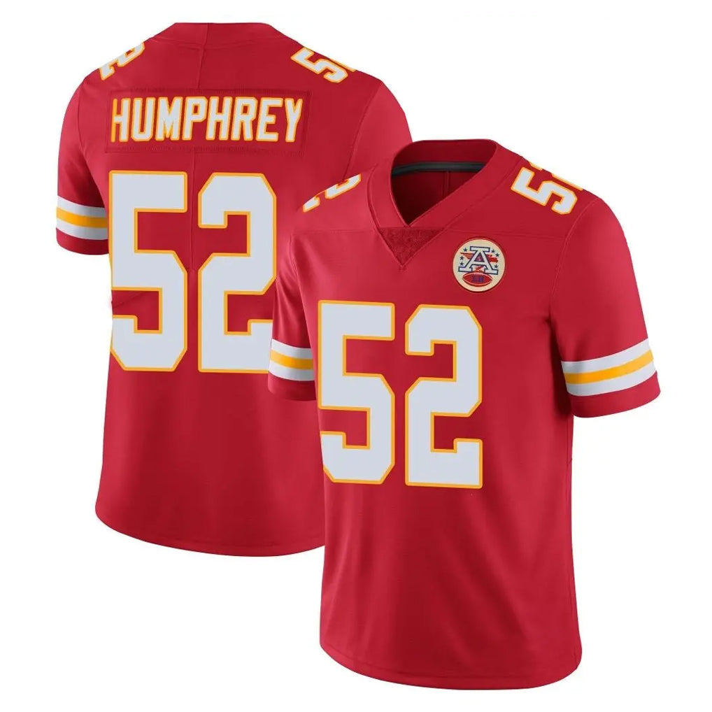 tocy KC.Chiefs #52 Creed Humphrey Player Red Limited Vapor Untouchable Home Game Stitched Jerseys