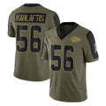 tocy KC.Chiefs #56 George Karlaftis Player Olive Salute To Service Limited Game Stitched Jerseys