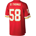 tocy KC.Chiefs #58 Derrick Thomas Mitchell & Ness Red Legacy Replica Jersey