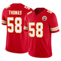 tocy KC.Chiefs #58 Derrick Thomas Player Red Limited Vapor F.U.S.E. Home Game Stitched Jerseys