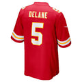 tocy KC.Chiefs #5 Mansoor Delane Red 2026 Draft First Round Pick No. 6 Team Game Stitched Jerseys