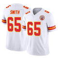 tocy KC.Chiefs #65 Trey Smith Player White Limited Vapor F.U.S.E. Home Game Stitched Jerseys