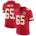 tocy KC.Chiefs #65 Trey Smithy Player Red Limited Vapor Untouchable Home Game Stitched Jerseys