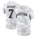 tocy KC.Chiefs #7 Harrison Butker Player Salute to Service Hoodies & T-Shirts Stitched Jerseys