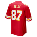 tocy KC.Chiefs #87 Travis Kelce Red Game Stitched Jerseys