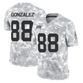 tocy KC.Chiefs #88 Tony Gonzalez Player Arctic Camo Salute To Service Limited Game Stitched Jerseys