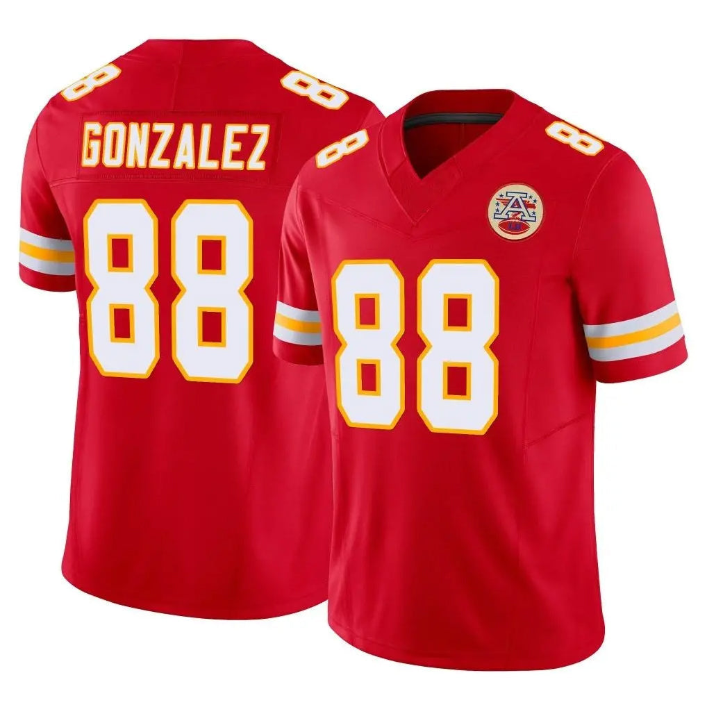 tocy KC.Chiefs #88 Tony Gonzalez Player Red Limited Vapor F.U.S.E. Home Game Stitched Jerseys