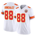 tocy KC.Chiefs #88 Tony Gonzalez Player White Limited Vapor F.U.S.E. Home Game Stitched Jerseys