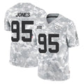 tocy KC.Chiefs #95 Chris Jones Player Arctic Camo Salute To Service Limited Game Stitched Jerseys