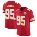 tocy KC.Chiefs #95 Chris Jones Player Red Limited Vapor Untouchable Home Game Stitched Jerseys