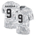 tocy KC.Chiefs #9 Kenneth Walker III Player Arctic Camo Salute To Service Limited Game Stitched Jerseys