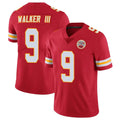 tocy KC.Chiefs #9 Kenneth Walker III Player Red Limited Vapor Untouchable Home Game Stitched Jerseys