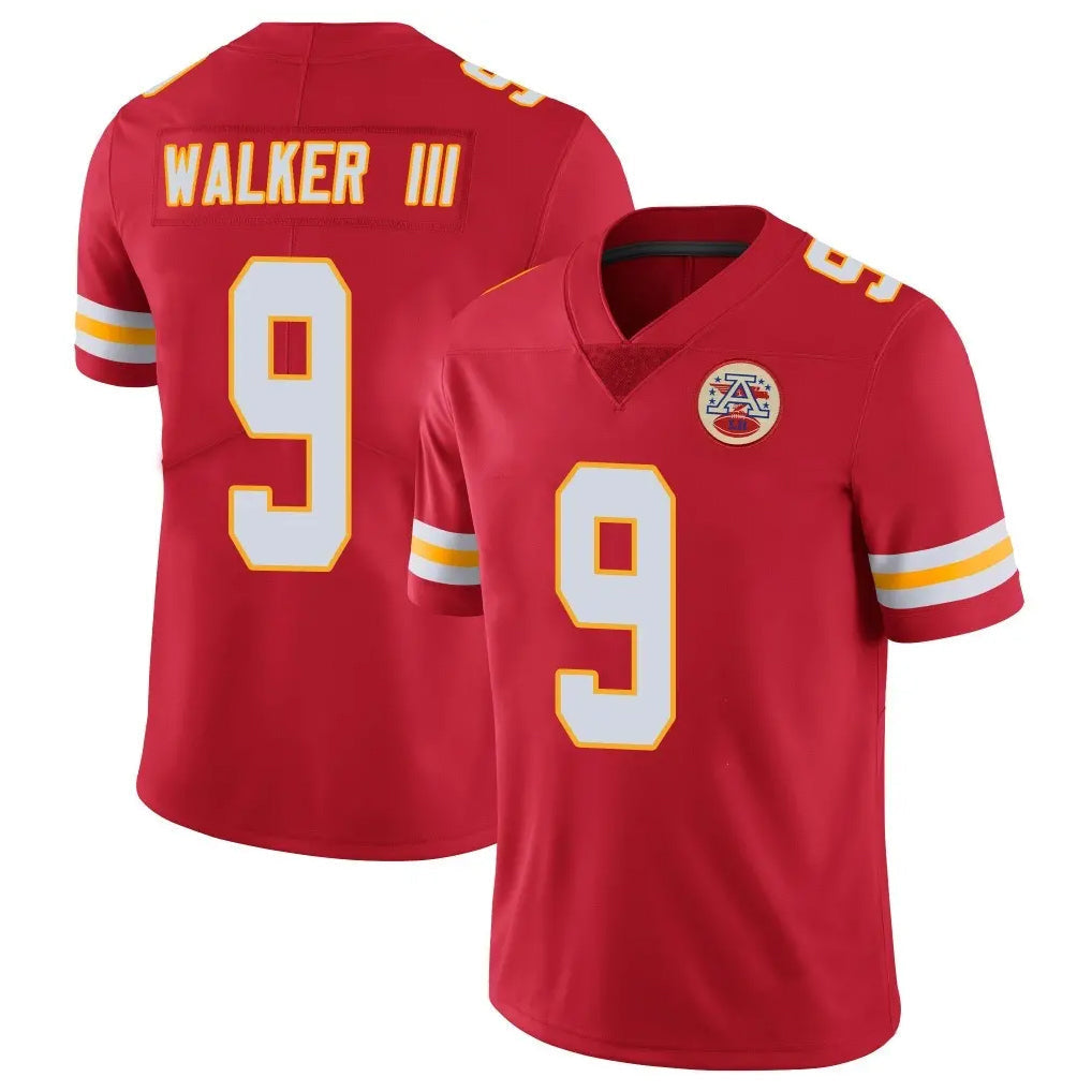 tocy KC.Chiefs #9 Kenneth Walker III Player Red Limited Vapor Untouchable Home Game Stitched Jerseys