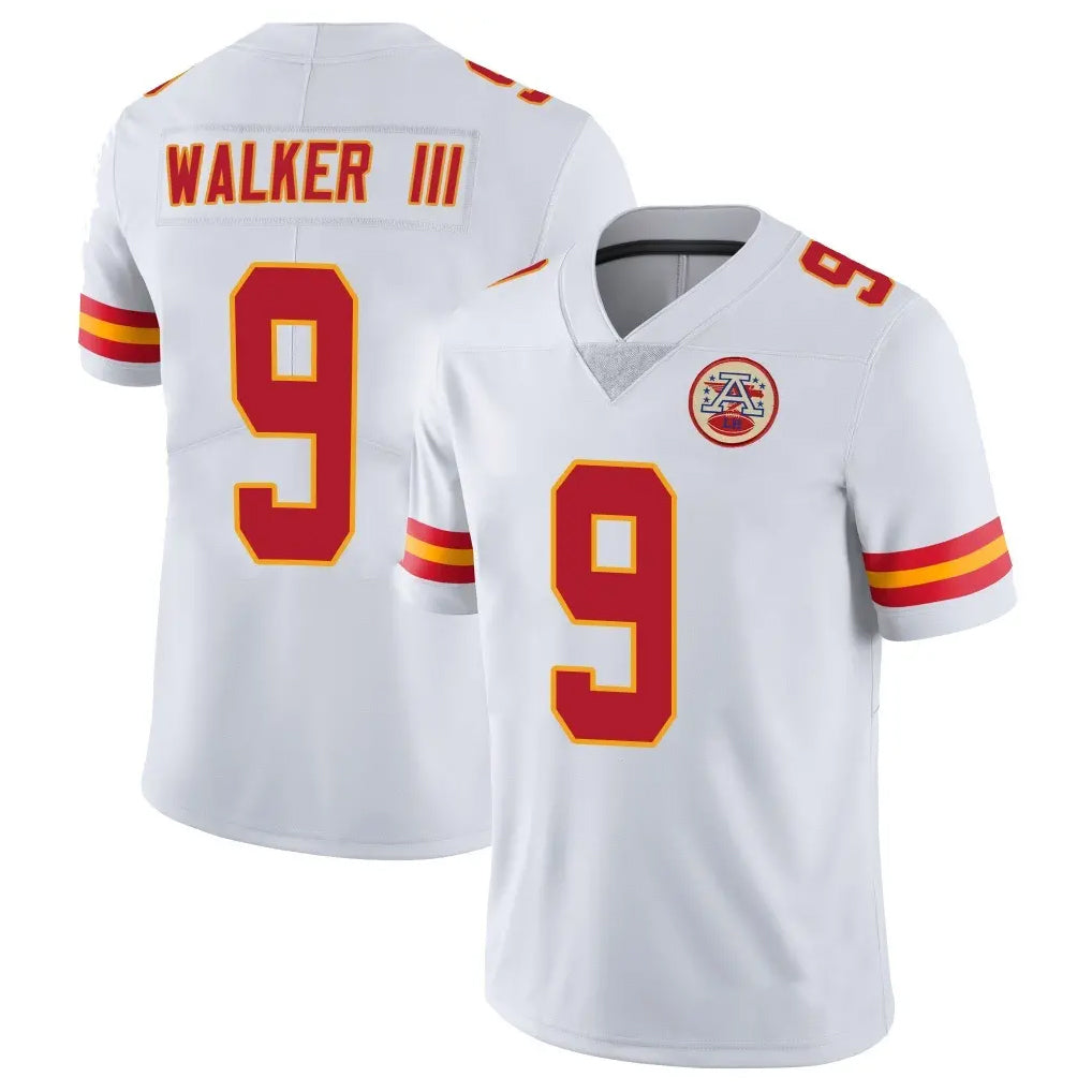 tocy KC.Chiefs #9 Kenneth Walker III Player White Limited Vapor Untouchable Home Game Stitched Jerseys