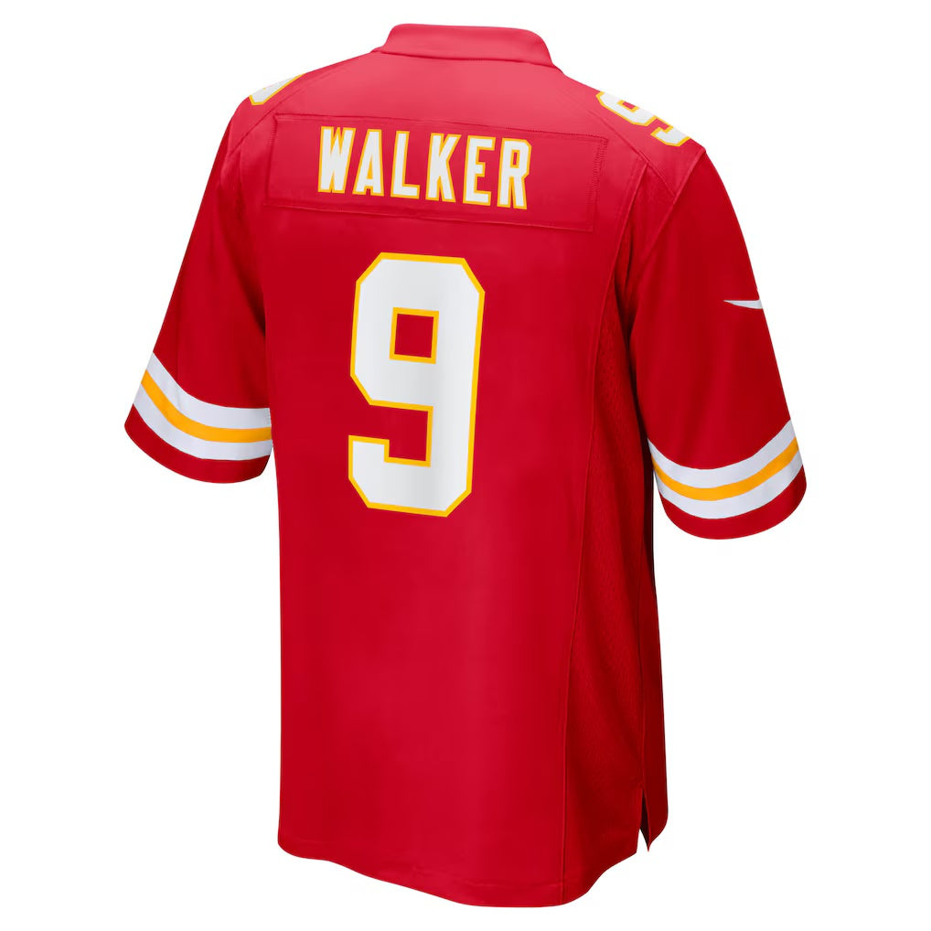 tocy KC.Chiefs #9 Kenneth Walker III Red Game Stitched Jerseys