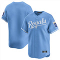 tocy KC.Royals Light Blue Alt Limited Home Blank Player Stitched Jerseys
