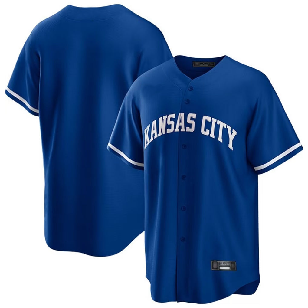 tocy KC.Royals Royal Game Home Blank Player Stitched Jerseys