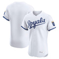 tocy KC.Royals White Alt Limited Elite Home Blank Player Stitched Jerseys