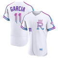 tocy KC.Royals #11 Maikel Garcia Player White 2026 City Connect Limited Elite Home Stitched Jerseys