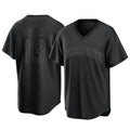 tocy KC.Royals #13 Salvador Perez Player Black Fashion Game Stitched Jerseys