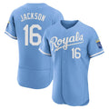 tocy KC.Royals #16 Bo Jackson Player Light Blue Alt Limited Elite Home Stitched Jerseys