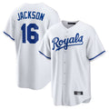 tocy KC.Royals #16 Bo Jackson Player White Home Game Stitched Jerseys