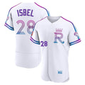 tocy KC.Royals #28 Kyle Isbel Player White 2026 City Connect Limited Elite Home Stitched Jerseys