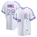 tocy KC.Royals #28 Kyle Isbel Player White 2026 City Connect Limited Home Stitched Jerseys