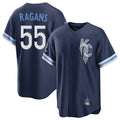 tocy KC.Royals #55 Cole Ragans Player Navy City Connect Home Game Stitched Jerseys