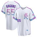 tocy KC.Royals #55 Cole Ragans Player White 2026 City Connect Limited Home Stitched Jerseys