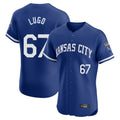 tocy KC.Royals #67 Seth Lugo Player Royal Limited Elite Home Game Stitched Jerseys