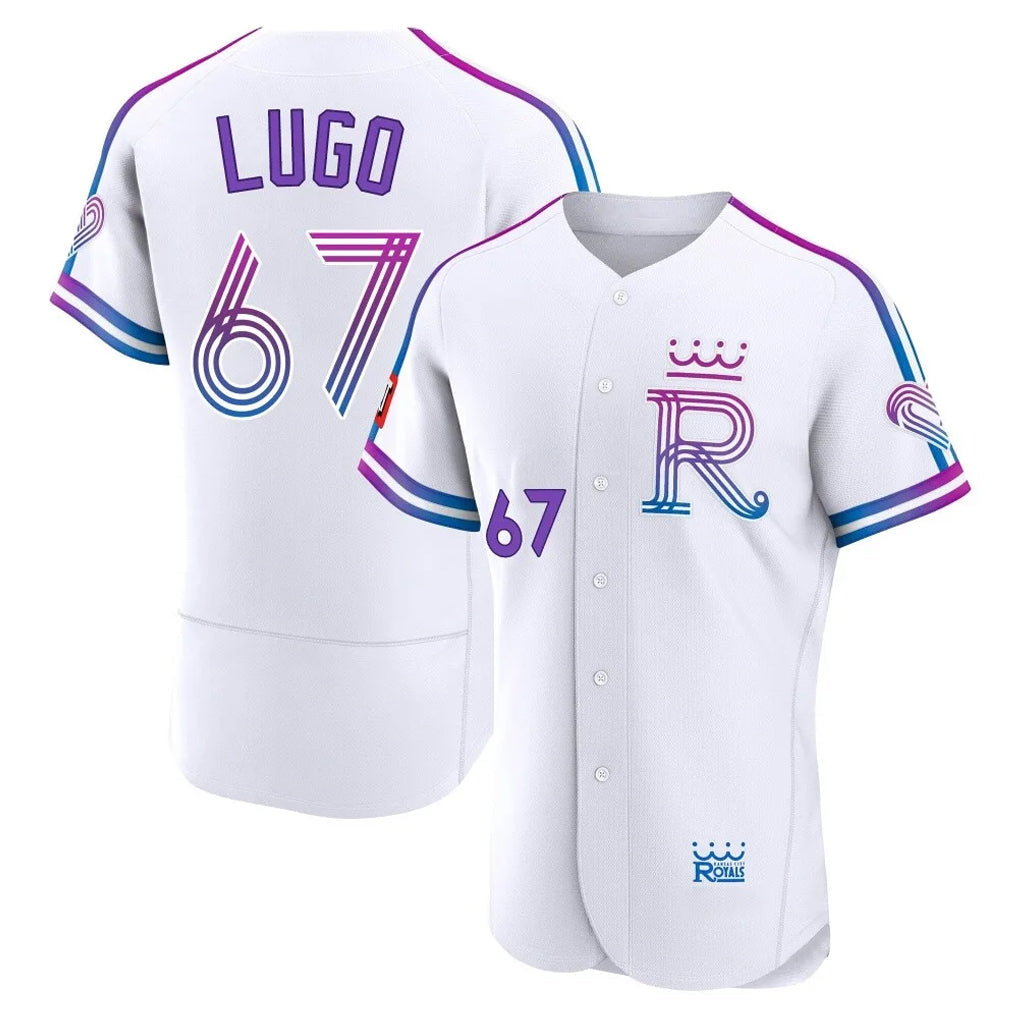 tocy KC.Royals #67 Seth Lugo Player White 2026 City Connect Limited Elite Home Stitched Jerseys