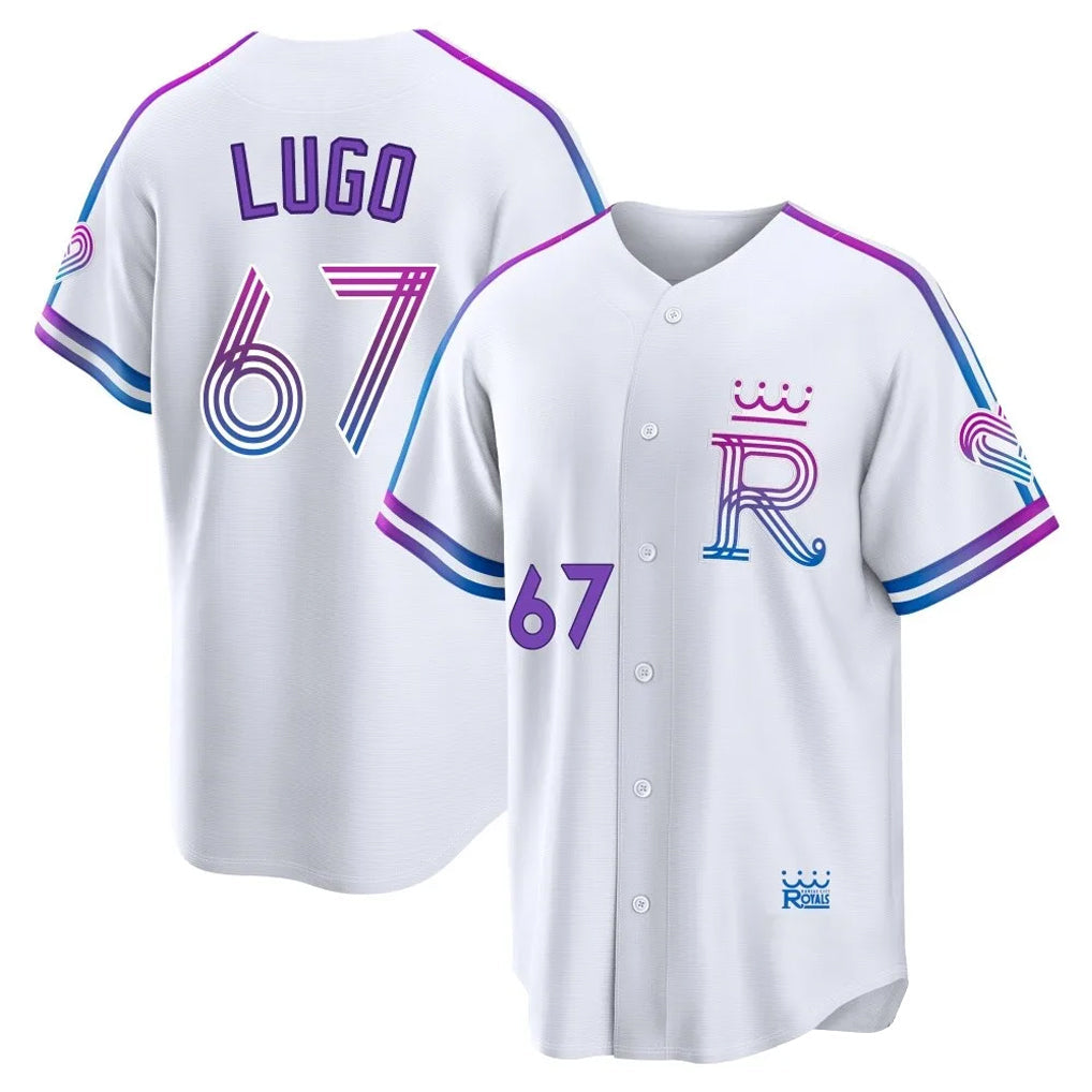 tocy KC.Royals #67 Seth Lugo Player White 2026 City Connect Limited Home Stitched Jerseys