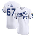 tocy KC.Royals #67 Seth Lugo Player White Alt Limited Elite Home Stitched Jerseys