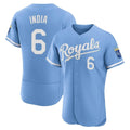 tocy KC.Royals #6 Jonathan India Player Light Blue Alt Limited Elite Home Stitched Jerseys