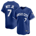 tocy KC.Royals #7 Bobby Witt Jr. Player Royal Limited Home Stitched Jerseys
