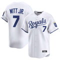 tocy KC.Royals #7 Bobby Witt Jr. Player White Alt Limited Home Stitched Jerseys