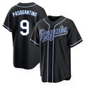 tocy KC.Royals #9 Vinnie Pasquantino Player Black Carbon Fashion Home Game Stitched Jerseys