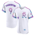 tocy KC.Royals #9 Vinnie Pasquantino Player White 2026 City Connect Limited Elite Home Stitched Jerseys