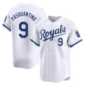 tocy KC.Royals #9 Vinnie Pasquantino Player White Alt Limited Home Stitched Jerseys