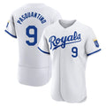 tocy KC.Royals #9 Vinnie Pasquantino Player White Limited Elite Home Game Stitched Jerseys