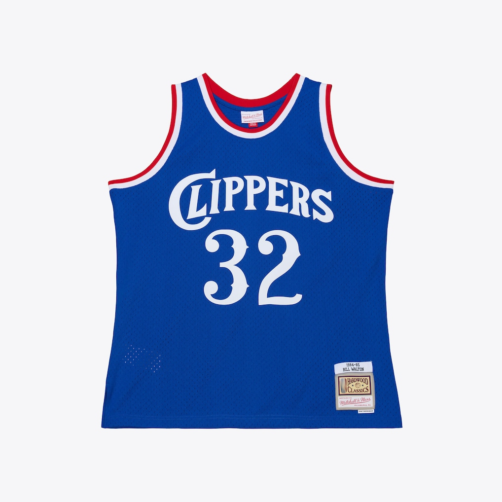 tocy L.Clippers #32 Bill Walton Mitchell & Ness Royal 1984-85 Swingman Stitched Jerseys