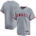 tocy LA.Angels Gray Home Limited Blank Player Stitched Jerseys