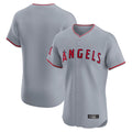 tocy LA.Angels Gray Home Limited Elite Blank Player Stitched Jerseys