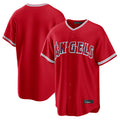 tocy LA.Angels Red Home Game Blank Player Stitched Jerseys