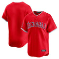 tocy LA.Angels Red Home Limited Blank Player Stitched Jerseys