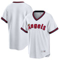 tocy LA.Angels White T-shirt Home Game Blank Player Stitched Jerseys