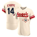 tocy LA.Angels #14 Logan O'Hoppe Player Cream City Connect Limited ELite Home Stitched Jerseys