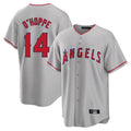 tocy LA.Angels #14 Logan O'Hoppe Player Gray Home Game Stitched Jerseys